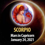 Scorpio - Mars in Capricorn Horoscope