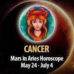Cancer - Mars in Aries Horoscope