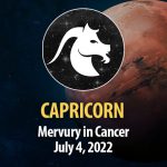 Capricorn - Mercury in Cancer Horoscope