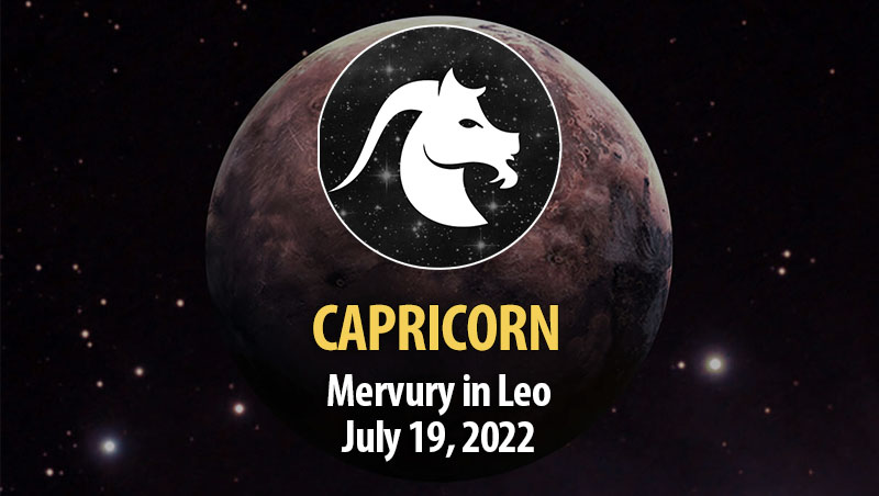 Capricorn - Mercury in Leo Horoscope
