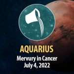 Aquarius - Mercury in Cancer Horoscope