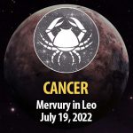 Cancer - Mercury in Leo Horoscope