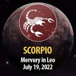 Scorpio - Mercury in Leo Horoscope