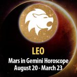 Leo - Mars in Gemini Horoscope