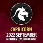 Capricorn - 2022 September Monthly Love Horoscope