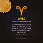 Aries- Sun in Scorpio Season Horoscope