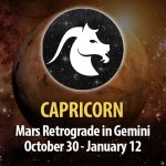 Capricorn - Mars Retrograde in Gemini Horoscope