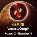 Gemini - Venus in Scorpio Horoscope