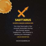 Sagittarius - Sun in Scorpio Season Horoscope