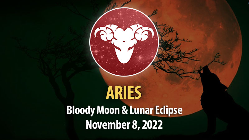 Aries - Bloody Moon & Lunar Eclipse Horoscope
