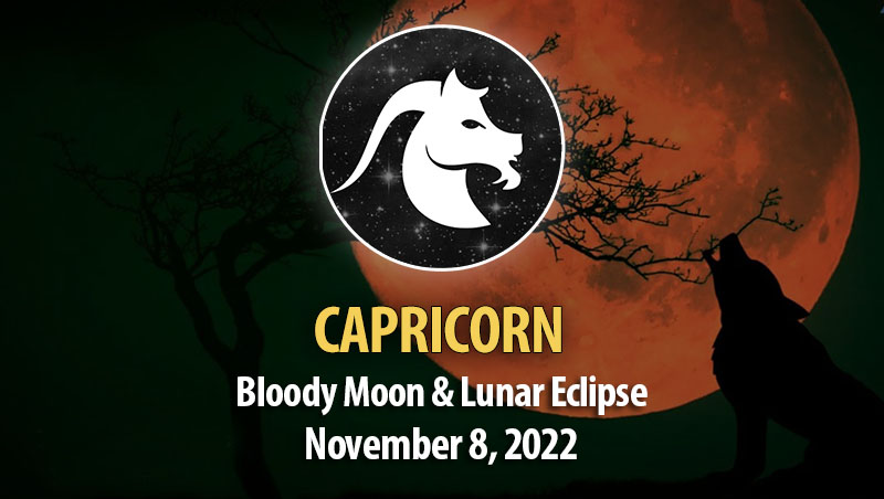 Capricorn - Bloody Moon & Lunar Eclipse Horoscope