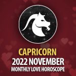 Capricorn - 2022 November Monthly Love Horoscope