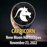 Capricorn - New Moon Horoscope November 23, 2022
