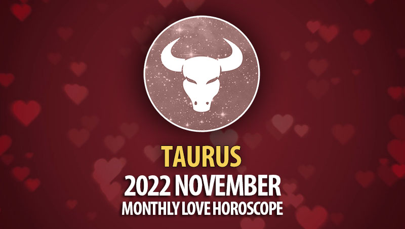 Taurus - 2022 November Monthly Love Horoscope