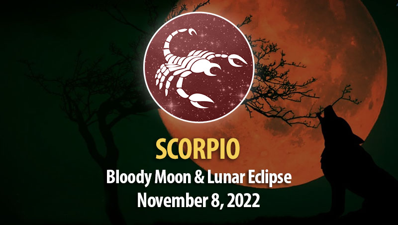 Scorpio - Bloody Moon & Lunar Eclipse Horoscope