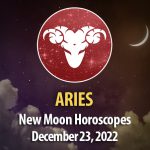 Aries - New Moon Horoscope December 23, 2022