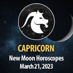 Capricorn - New Moon Horoscope March 21, 2023