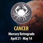 Cancer - Mercury Retrograde April 21 - May 14