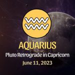 Aquarius - Pluto Retrograde in Capricorn Horoscope