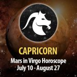 Capricorn - Mars in Virgo Horoscope