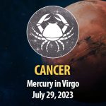 Cancer - Mercury in Virgo Horoscope