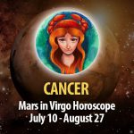 Cancer - Mars in Virgo Horoscope