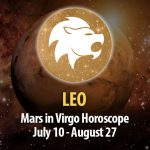 Leo - Mars in Virgo Horoscope