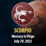 Scorpio - Mercury in Virgo Horoscope