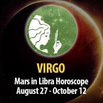 Virgo - Mars in Libra Horoscope