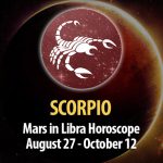 Scorpio - Mars in Libra Horoscope