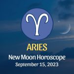 Aries - New Moon Horoscope September 15, 2023
