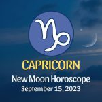 Capricorn - New Moon Horoscope September 15, 2023