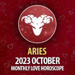 Aries - 2023 October Monthly Love Horoscope