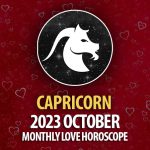 Capricorn - 2023 October Monthly Love Horoscope