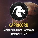 Capricorn - Mercury in Libra Horoscope