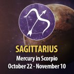 Sagittarius - Mercury in Scorpio Horoscope
