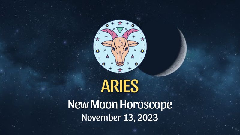 Aries - New Moon Horoscope November 13, 2023
