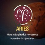 Aries - Mars in Sagittarius Horoscope November 24, 2023
