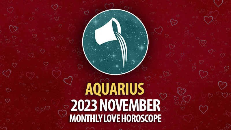 Aquarius - 2023 November Monthly Love Horoscope
