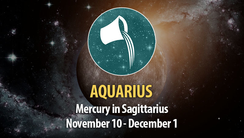 Aquarius - Mercury in Sagittarius Horoscope