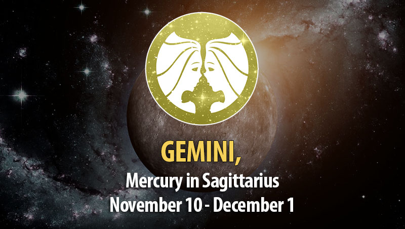 Gemini - Mercury in Sagittarius Horoscope