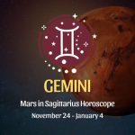 Gemini - Mars in Sagittarius Horoscope November 24, 2023