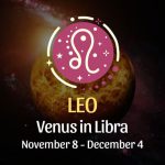 Leo - Venus in Libra Horoscope