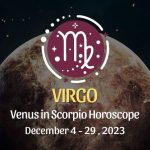 Virgo - Venus in Scorpio Horoscope