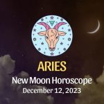 Aries - New Moon Horoscope December 12, 2023