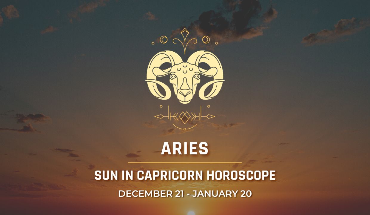 Aries - Sun in Capricorn Horoscope