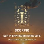 Scorpio - Sun in Capricorn Horoscope