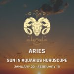 Aries - Sun in Aquarius Horoscope | Jan 20 - Feb 18, 2024