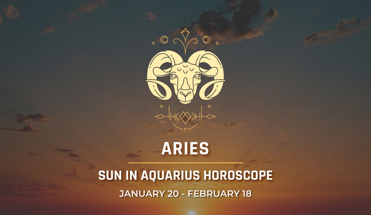 Aries - Sun in Aquarius Horoscope | Jan 20 - Feb 18, 2024