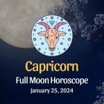 Capricorn - Full Moon Horoscope January 25, 2024